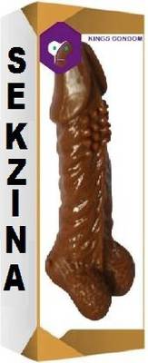 sekzina REUSABLE JCB GORILLA SILICONE CONDOM EXTENSION SLEEVE Condom  (1 Sheets)