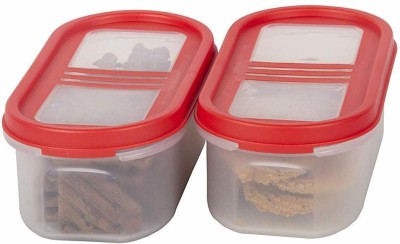 Cutting EDGE Plastic Utility Container  - 525 ml(Pack of 2, Red)