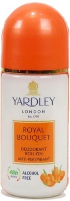 Yardley London Royal Bouquet Deodorant Roll-on  -  For Men & Women(50 ml)
