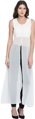 ADDICTED ATTIRE Women A-line White Dress