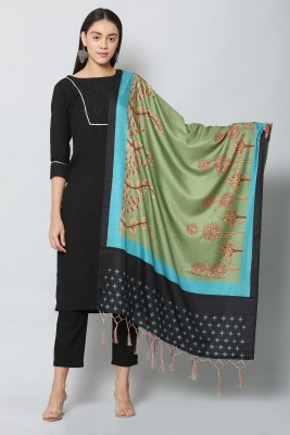 vaaba Art Silk Printed Women Dupatta