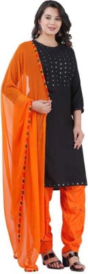 ANIERV Embellished Kurta, Patiala & Dupatta Set