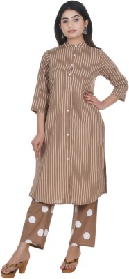 AAKARSHANA ENTERPRISES Women Kurta Palazzo Set