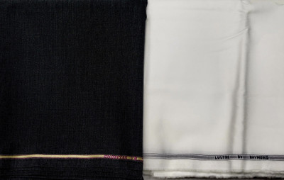 Raymond Cotton Blend Solid Shirt & Trouser Fabric