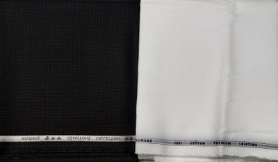 Raymond Cotton Blend Solid Shirt & Trouser Fabric