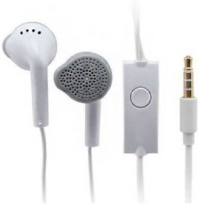 SYARA TEJ_663P YS Wired Earphone for all 3.5mm mobile Wired Headset(White, In the Ear)