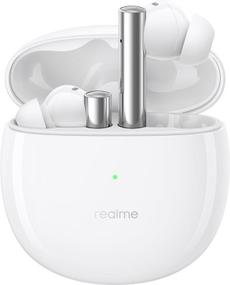 realme Buds Air 2 with Active Noise Cancellation (ANC) Bluetooth Headset(Closer White, True Wireless)