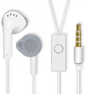 SYARA VNC_669J YS Wired Earphone for all 3.5mm mobile Wired Headset(White, In the Ear)
