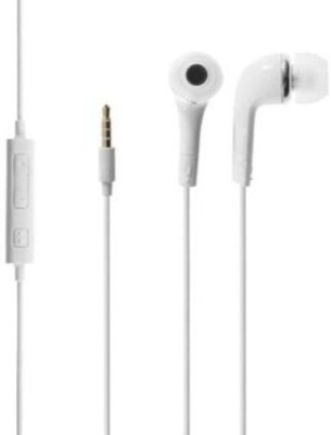 SYARA UKF_642I YR Wired Earphone for all 3.5mm mobile Wired Headset(White, In the Ear)