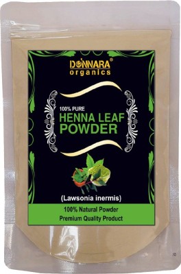 Donnara Organics Herbal Natural Henna Leaf Powder For Natural Hair Color (150 gm )(150 g)