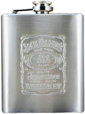JIVO Pocket Liquor Bottle Or Hip Flask With Funnel Set Stainless Steel Hip Flask steel Hip Flask(290 ml)
