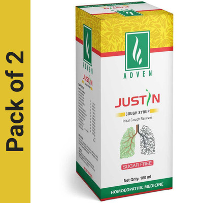 ADVEN Justin Sugar Free Liquid(2 x 180 ml)