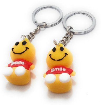 Shiani Set of 2 Smileys Key Chain