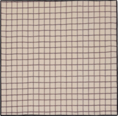 Glassiano Square Pack of 1 Table Placemat(Beige, Polyester)