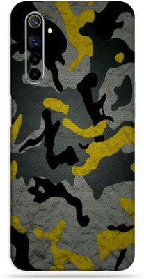 Jeeva Creation Realme 6 Mobile Skin(Yellow)