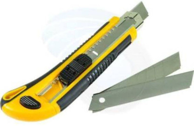 B K Jagan and Co NA Plastic Grip Hand-held Paper Cutter(Set Of 1, Multicolor)