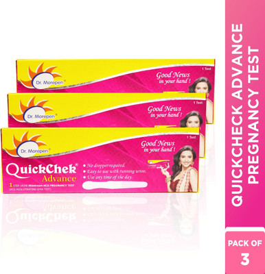 40% OFF on Dr. Morepen Advance Pregnancy Test Kit - No Dropper Required Digital Pregnancy Test Kit(3 Tests) 40% OFF on Dr. Morepen Advance Pregnancy Test Kit - No Dropper Required Digital Pregnancy Test Kit(3 Tests)