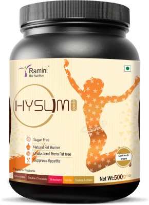 RAMINI BIONUTRITION HYSLIM - 500 gms Protein Blends(500 g, COOKIES & CREAM)