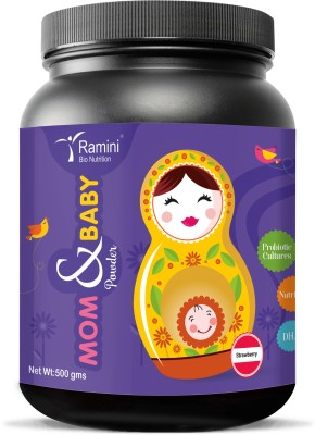 RAMINI BIONUTRITION MOM & BABY - 500 gms Protein Blends(500 g, STRAWBERRY)