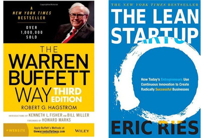 Combo Of 2 Books: The Warren Buffett Way + The Lean Startup(Paperback, Robert G. Hagstrom, Eric Ries)