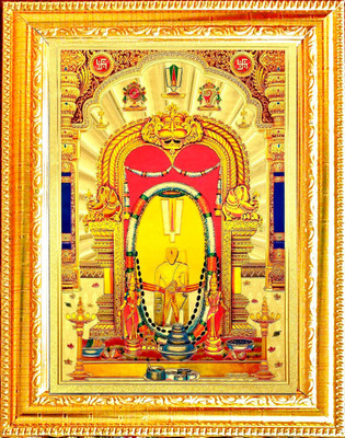 SUNINOW Sri Varaha Lakshmi Narasimha| god photo frame Religious Frame