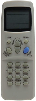 Haimac AC Remote No. 100.Compatible with Remote Control CARRIER AC Remote Controller(White)