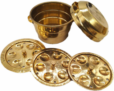 India Meets India Idli Patra Brass Kitchen Toy