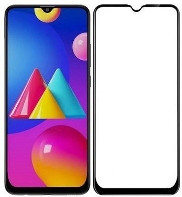BRENZZ Edge To Edge Tempered Glass for SAMSUNG Galaxy M02s(Pack of 1)