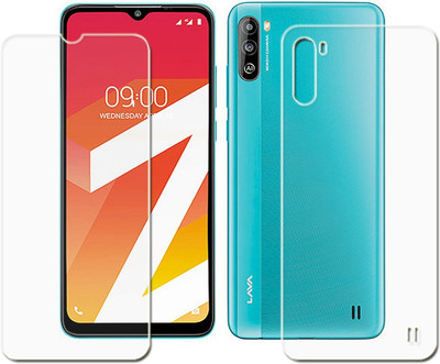 tombik Front and Back Screen Guard for LAVA Z2(Pack of 2)
