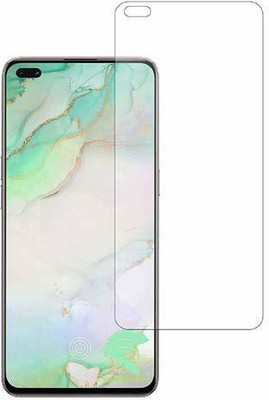 TecnoBot Impossible Screen Guard for Gorilla O0riginal Edge To Edge Screen Guard for Oppo Reno 3 Gorilla Hammer Proof flexible fiber unbreakable 9H hardness Screen Protector [Better then Tempered Glass](Pack of 1)