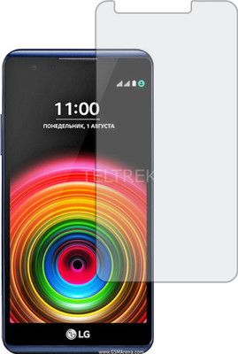 TELTREK Tempered Glass Guard for LG X POWER (ShatterProof, Flexible)(Pack of 1)