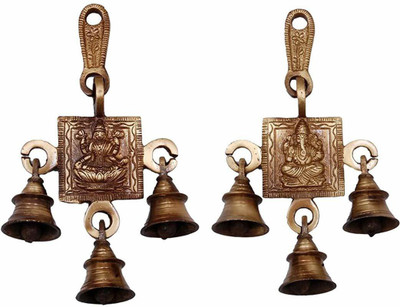 HANDCUFFS Decorative Showpiece  -  16 cm(Brass, Gold)