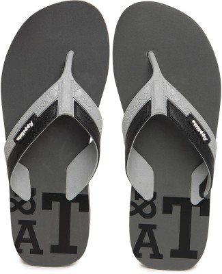 Appitite Men Flip Flops(Grey , 10)