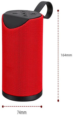 RPMSD TG113 wireless bluetooth speaker 5 W Bluetooth Speaker(Red, 5 Way Speaker Channel)