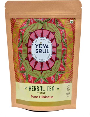 Yuva Soul Pure Hibiscus Tea Hibiscus Herbal Tea Pouch(25 g)