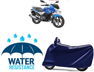 RONISH Waterproof Two Wheeler Cover for Bajaj(Discover 150 f, Blue)