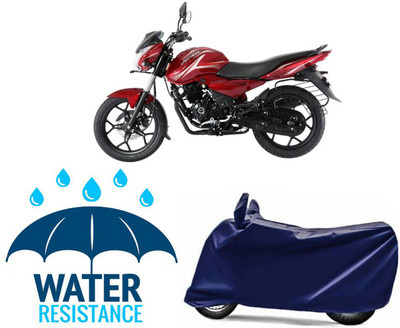RONISH Waterproof Two Wheeler Cover for Bajaj(Discover 150 s, Blue)