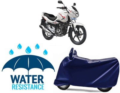 RONISH Waterproof Two Wheeler Cover for Suzuki(GS 150R, Blue)