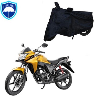 Mdstar Waterproof Two Wheeler Cover for Honda(CB Twister, Black)