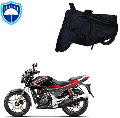 Feel heaven Waterproof Two Wheeler Cover for Hero(CBZ Extreme, Black)