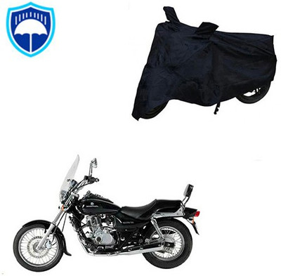 SRENTERPRISES Two Wheeler Cover for Bajaj(Avenger 220 DTS-i, Black)
