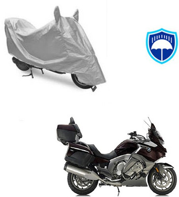 SRENTERPRISES Two Wheeler Cover for BMW(K 1600, Silver)