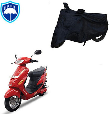 SRENTERPRISES Two Wheeler Cover for Hero(E Sprint, Black)