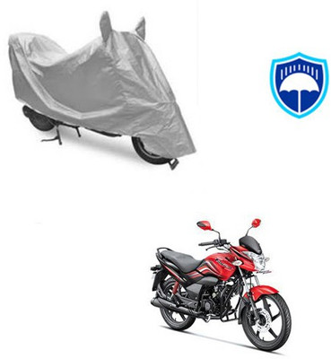 SRENTERPRISES Two Wheeler Cover for Hero(Passion Xpro, Silver)