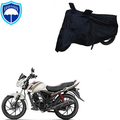 SRENTERPRISES Two Wheeler Cover for Suzuki(Sling Shot Plus, Black)