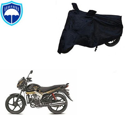 SRENTERPRISES Two Wheeler Cover for Mahindra(Centuro, Black)
