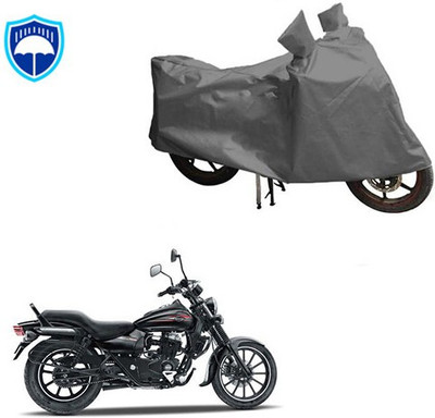 Feel heaven Waterproof Two Wheeler Cover for Bajaj(Avenger 150 Street, Grey)