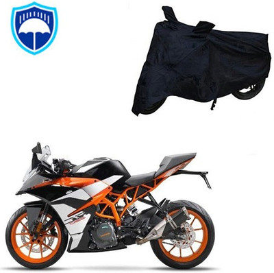 SRENTERPRISES Two Wheeler Cover for KTM(RD 350, Black)