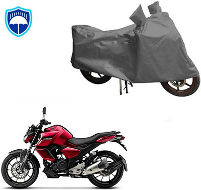 Feel heaven Waterproof Two Wheeler Cover for Yamaha(FZ-S, Grey)