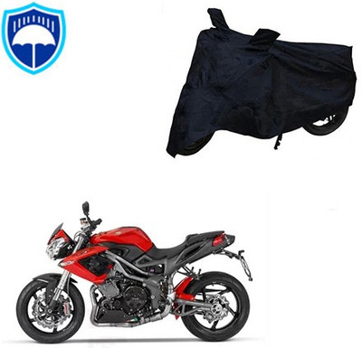 SRENTERPRISES Two Wheeler Cover for DSK Benelli(TNT R, Black)